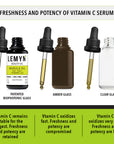 Marula Vitamin C Face Oil | Freshly Made | Vitamin C THD Supercharged | Organic