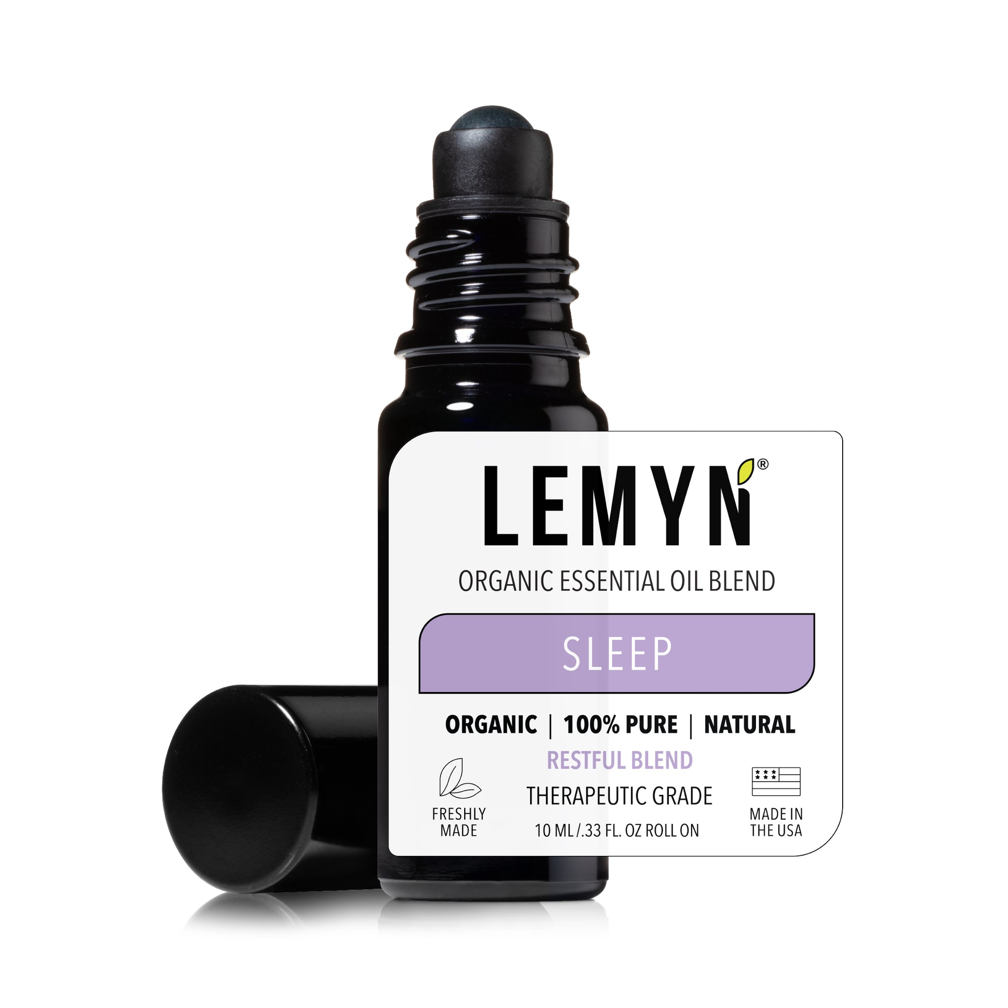 Sleep - Organic Essential Oil Blend Roll-On for Restful Sleep and Relaxation